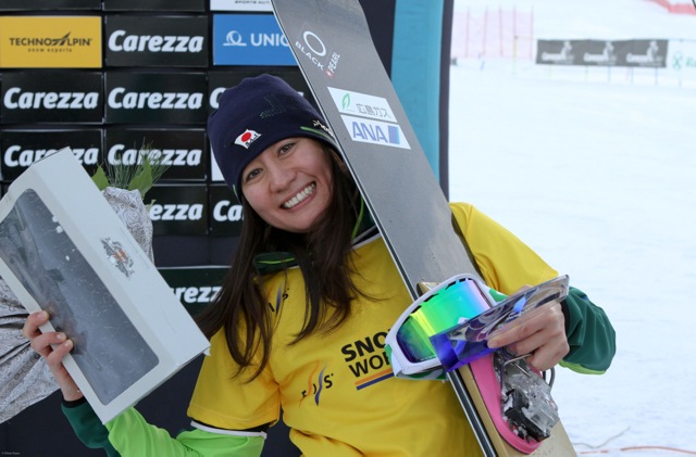 121221_FIS Snowboard World Cup - Carezza - PGS - Tomoka Taekuchi (JPN)